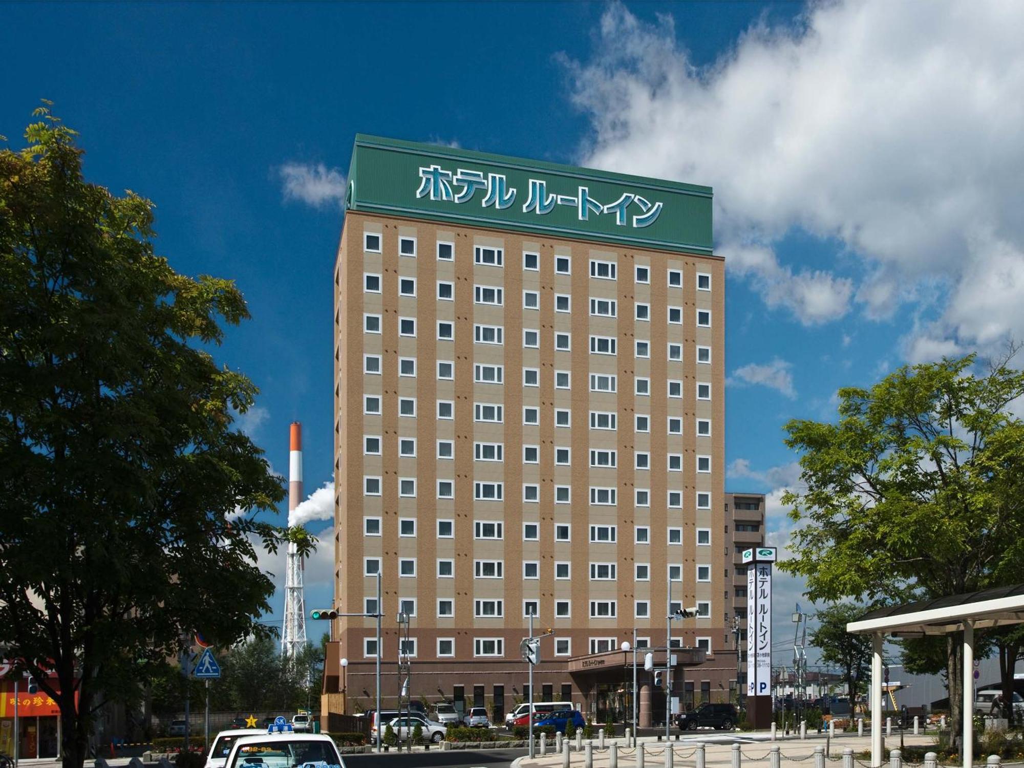 Hotel Route-Inn Tomakomai Ekimae Exterior photo